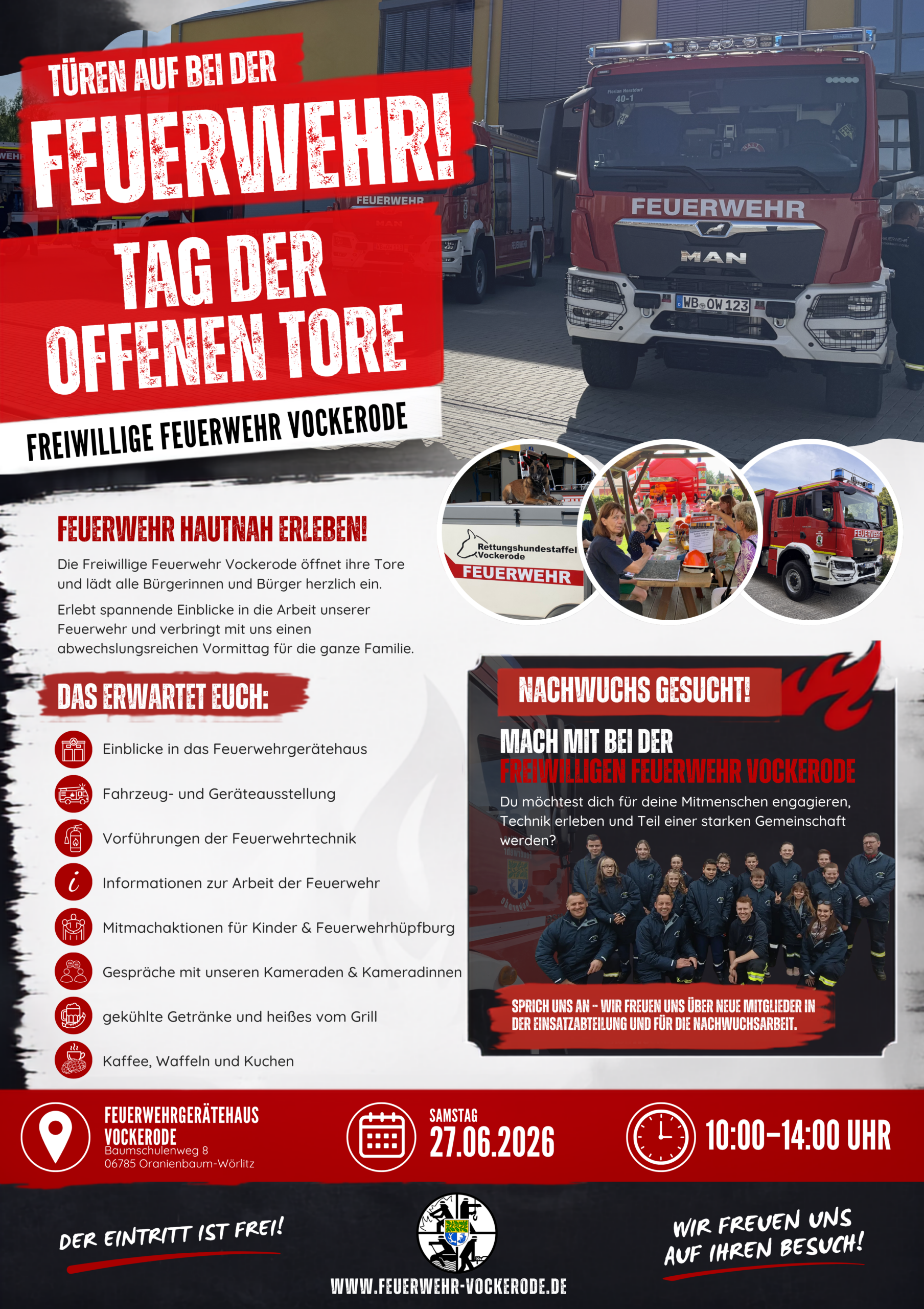Flyer Tag der offenen Tore 2026